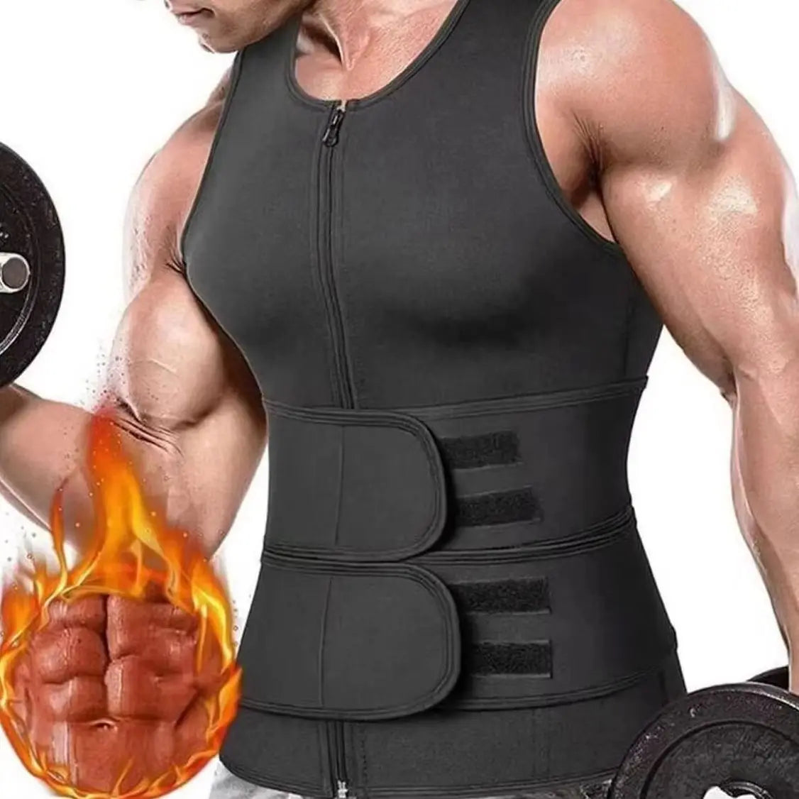 NeckGuard Men’s Sauna Vest
