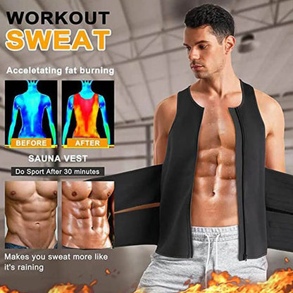 NeckGuard Men’s Sauna Vest