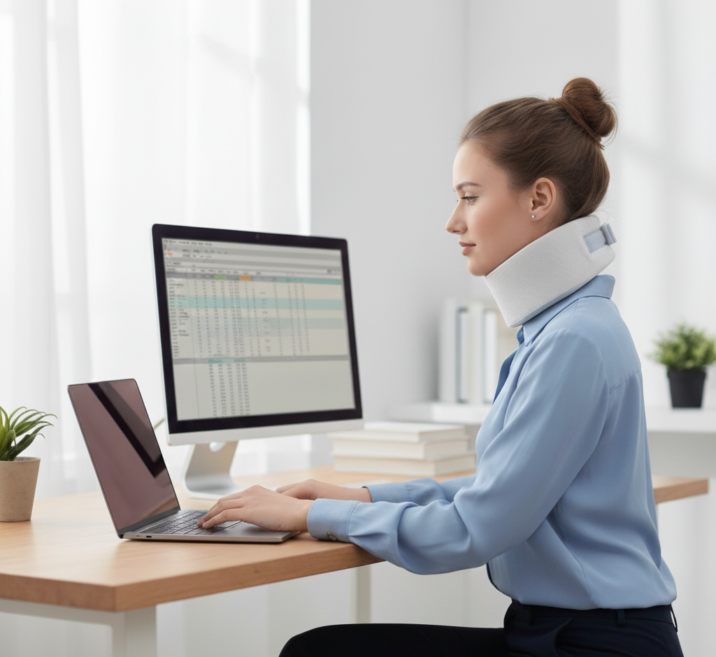 NeckGuard Foam Support Collar